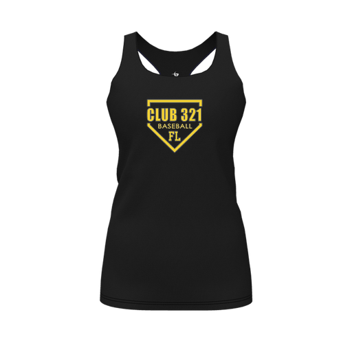 [FT0TRBBK-FYS-LOGO2] Decker Racerback Tank Top (Female Youth S, Black, Logo 2)