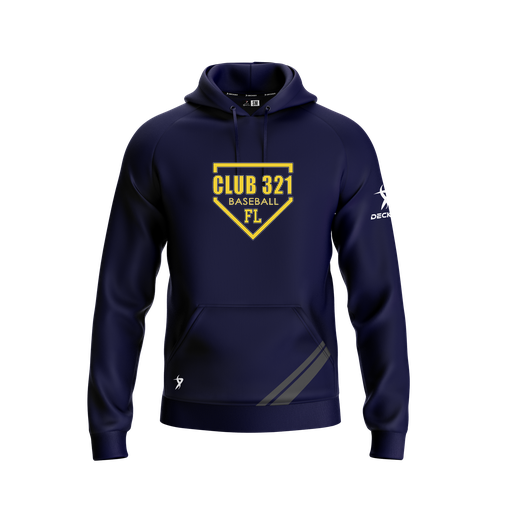 [FOLHSMNV-YXS-LOGO2] Decker Summit Hoodie (Youth XS, Navy, Logo 2)