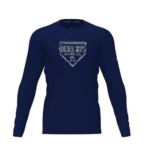 [CUS-DRIF-TEES-PER-CNK-LSL-NVY-YXS-LOGO2] Dri Fit Performance T-Shirt (Youth XS, Navy, Logo 2, Long Sleeve)