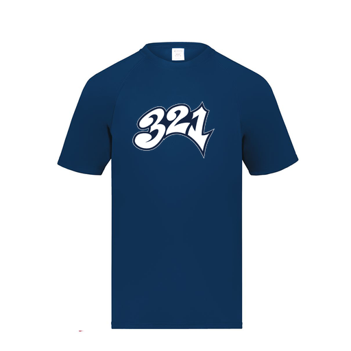 [2790.065.S-LOGO3] Men's Smooth Sport T-Shirt (Adult S, Navy, Logo 3)