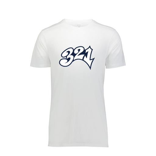 [FTSCUBWH-AS-LOGO3] Decker Men's Tri-Blend T-Shirt - Short Sleeve (Adult S, White, Logo 3)