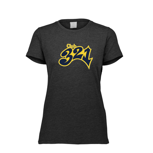[FTSCUBBK-FAXS-LOGO1] Decker Women's Tri-Blend T-Shirt - Short Sleeve (Female Adult XS, Black, Logo 1)