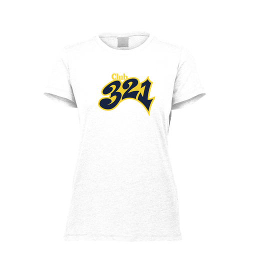 [FTSCUBWH-FAXS-LOGO1] Decker Women's Tri-Blend T-Shirt - Short Sleeve (Female Adult XS, White, Logo 1)