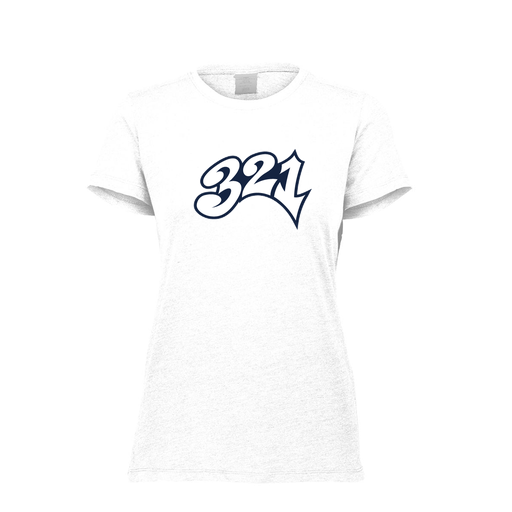 [FTSCUBWH-FAXS-LOGO3] Decker Women's Tri-Blend T-Shirt - Short Sleeve (Female Adult XS, White, Logo 3)