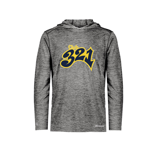 [FOLHCGBK-AS-LOGO1] Decker Men's Charge Hoodie (Adult S, Black, Logo 1)