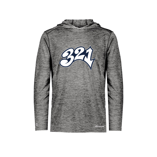 [FOLHCGBK-YS-LOGO3] Decker Youth Charge Hoodie (Youth S, Black, Logo 3)