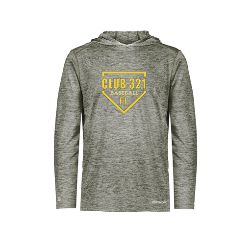 [FOLHCGGY-YS-LOGO2] Decker Youth Charge Hoodie (Youth S, Gray, Logo 2)