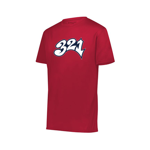[222818.083.S-LOGO3] Men's Movement Dri Fit Shirt (Adult S, Red, Logo 3)
