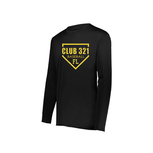[222822.080.XS-LOGO2] Men's LS Smooth Sport Shirt (Adult XS, Black, Logo 2)