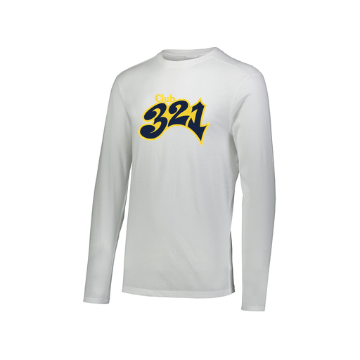 [3075.005.XS-LOGO1] Men's LS Ultra-blend T-Shirt (Adult XS, White, Logo 1)