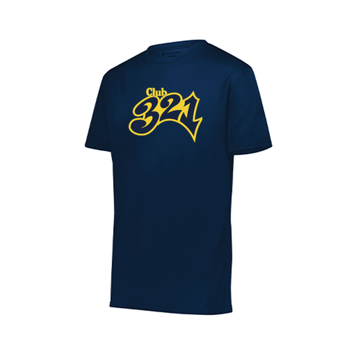 [222819.065.XXS-LOGO1] Youth Movement Dri Fit Shirt (Youth XXS, Navy, Logo 1)