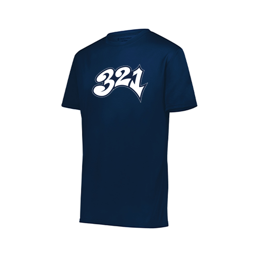 [222819.065.XXS-LOGO3] Youth Movement Dri Fit Shirt (Youth XXS, Navy, Logo 3)